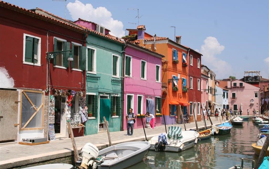 Verão e alta temporada em Veneza