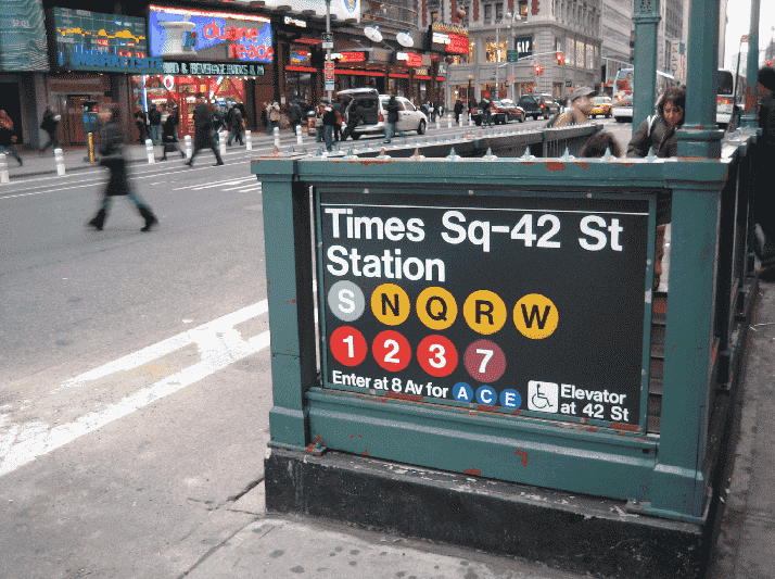 Estação da Times Square em Nova York
