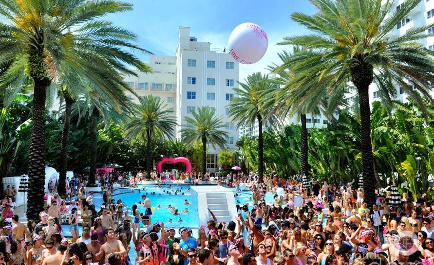 Pool Parties em Miami