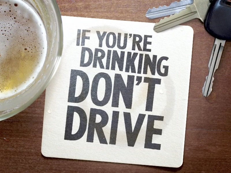 Se dirigir, não beba.