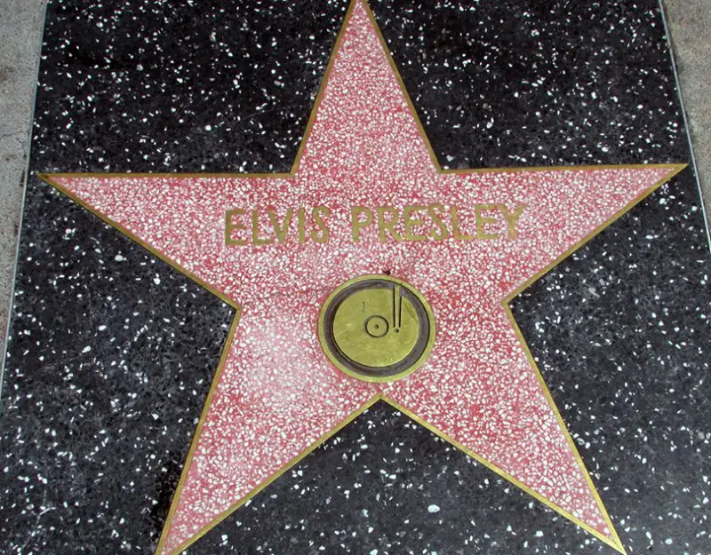 Estrela de Elvis Presley
