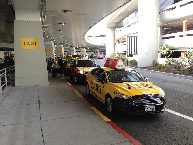 Táxi em San Francisco