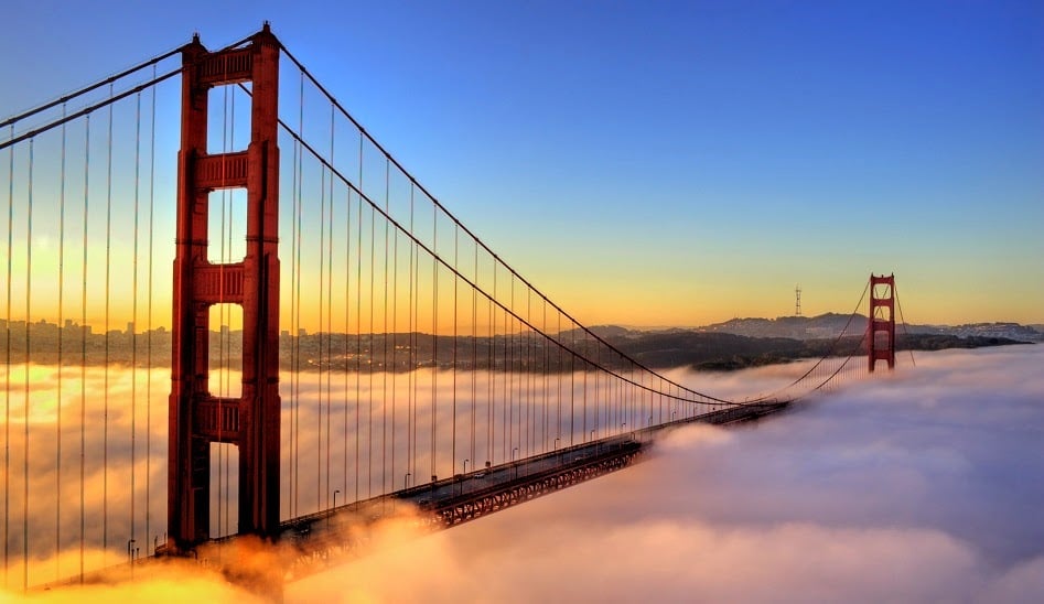 Ponto Golden Gate em San Francisco