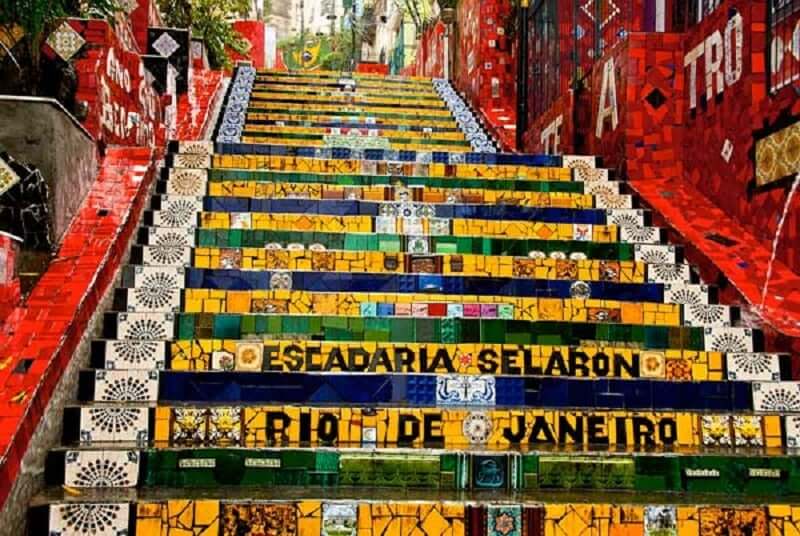 Pontos turísticos do Rio de Janeiro: Escadaria Selarón