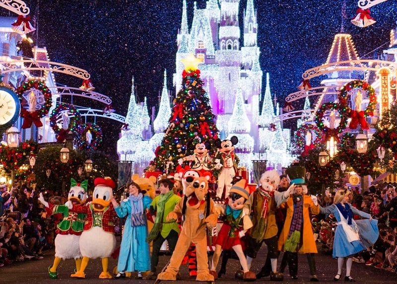 Disneyland no Natal