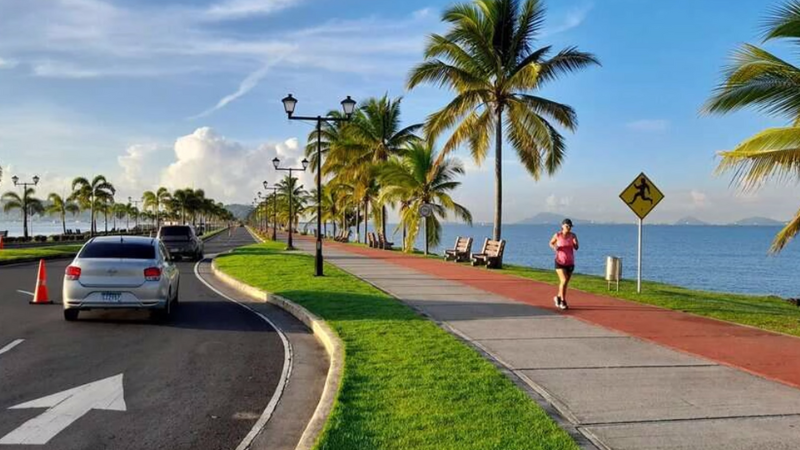 Calçada de Amadora no Panamá