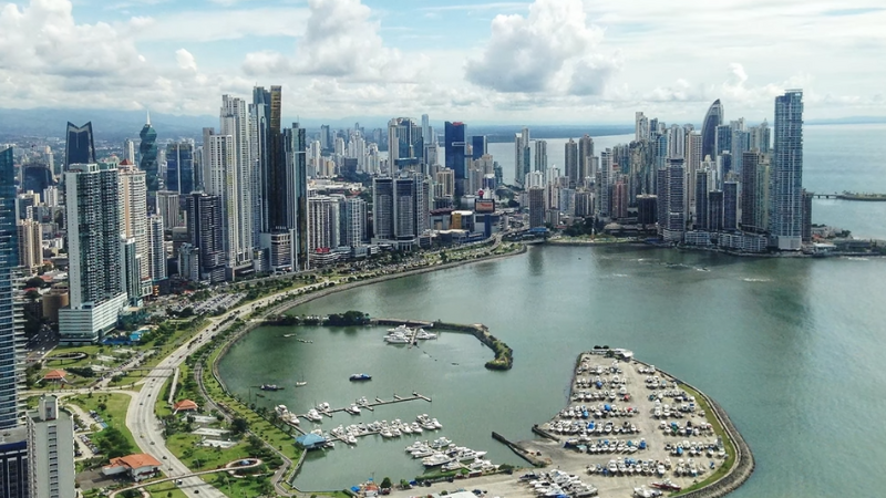 Cidade Moderna no Panamá