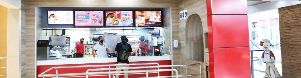 KFC no Metromall do Panamá