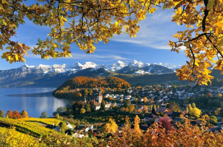 Outono em Zurique, Suíça