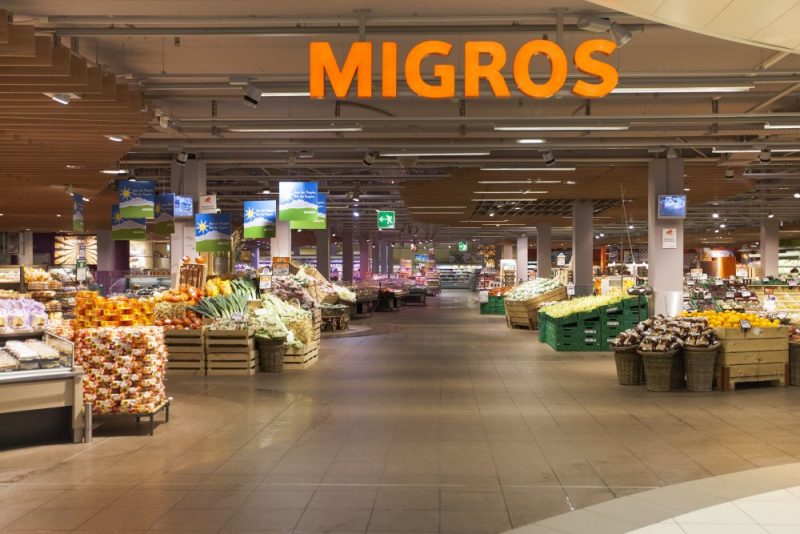 Supermercado Migros, Zurique, Suíça