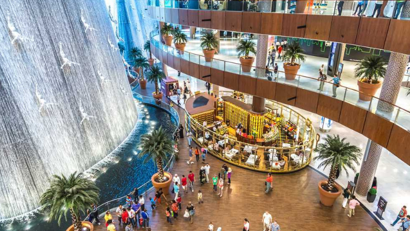 interior do Dubai Mall
