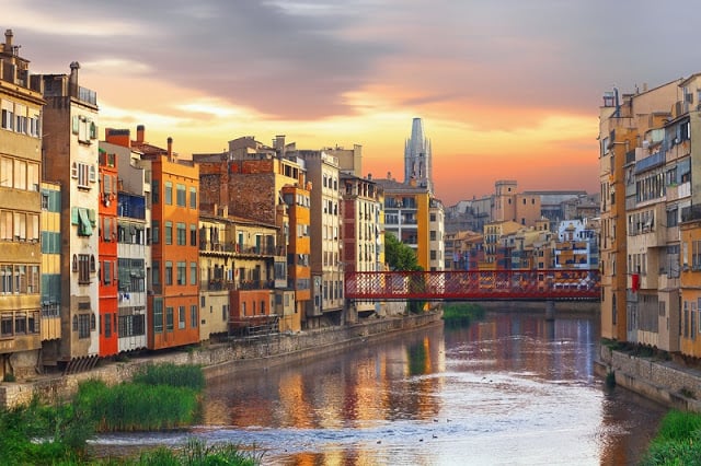 Vista da cidade de Girona