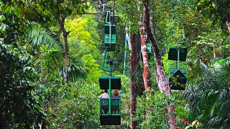 Teleférico da Reserva Gamboa Rainforest