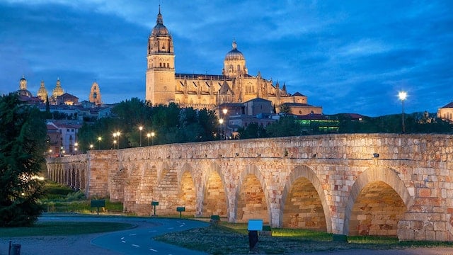 Vista da cidade de Salamanca