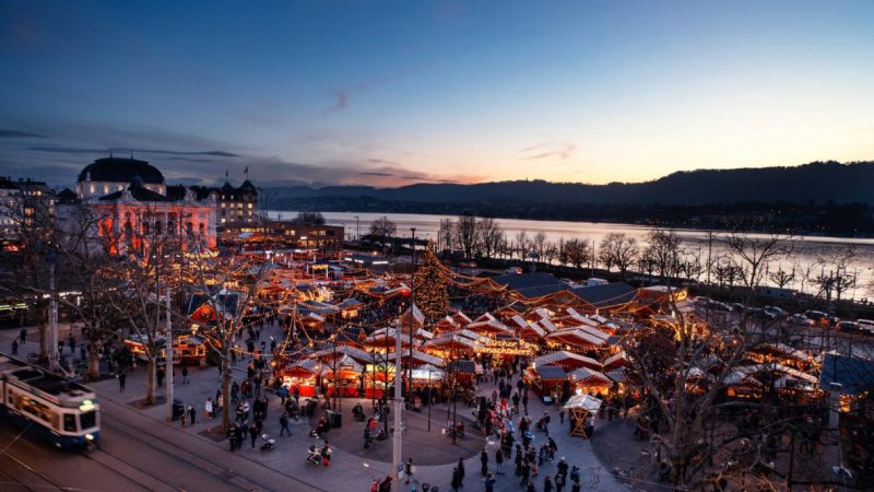Mercados de Natal em Zurique