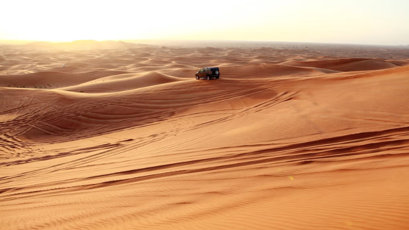 Safári pelo deserto de Abu Dhabi
