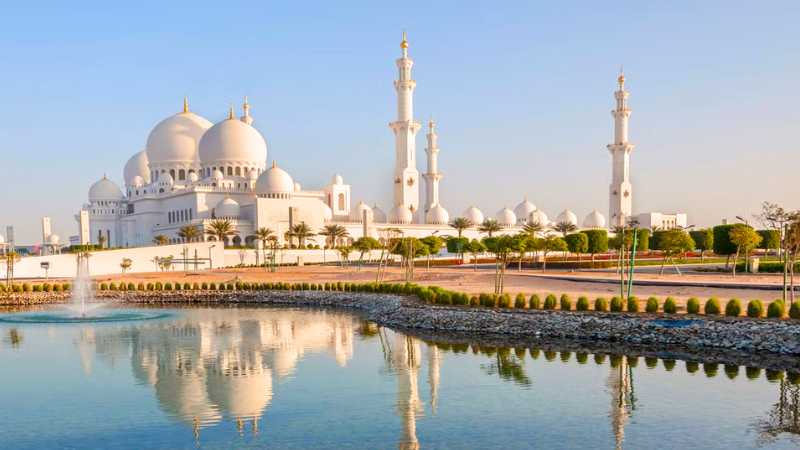 Mesquita Sheikh Zayed em Abu Dhabi