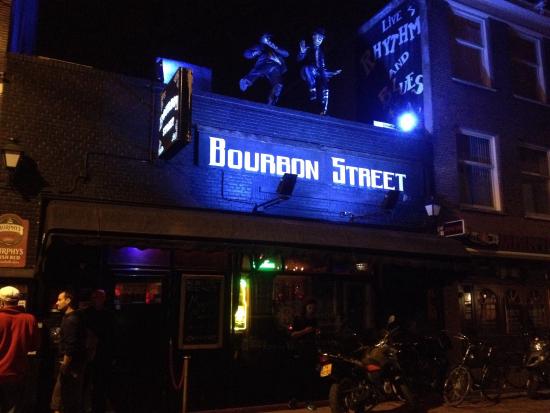 Balada Bourbon Street em Amsterdã