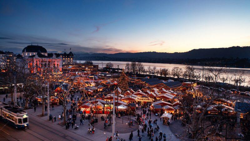 Mercado de Natal, Zurique, Suíça