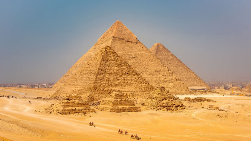Pirâmides de Gizé no Egito