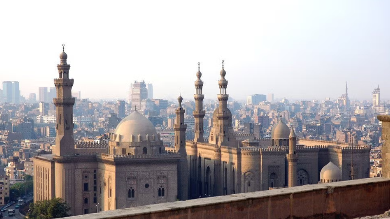 Cidade de Cairo no Egito