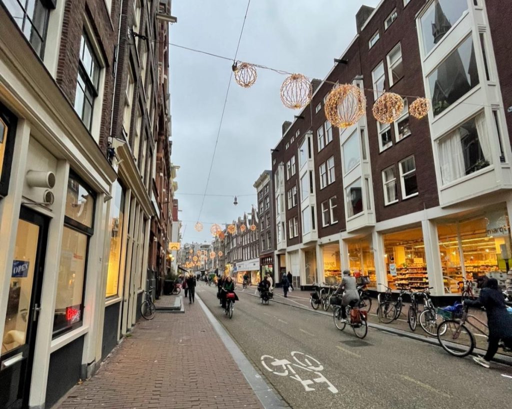 Haarlemmerstraat em Amsterdã