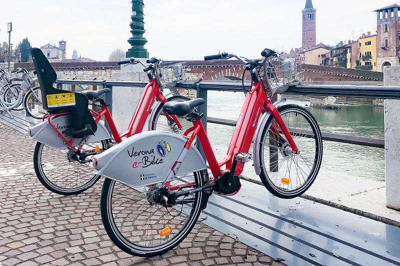 Quanto custa viajar para Verona: bicicleta
