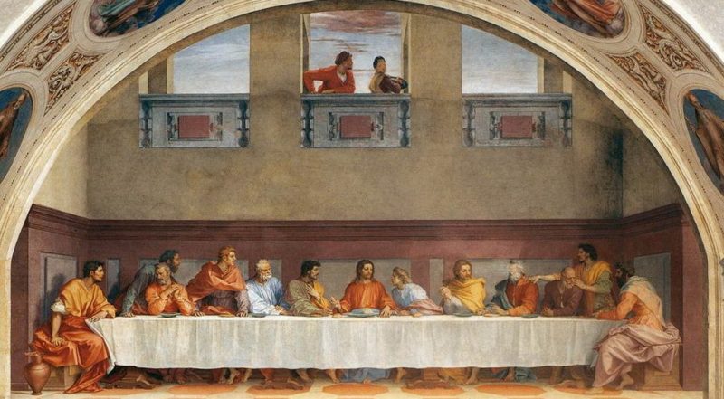 Cenacolo di San Salvi em Florença.