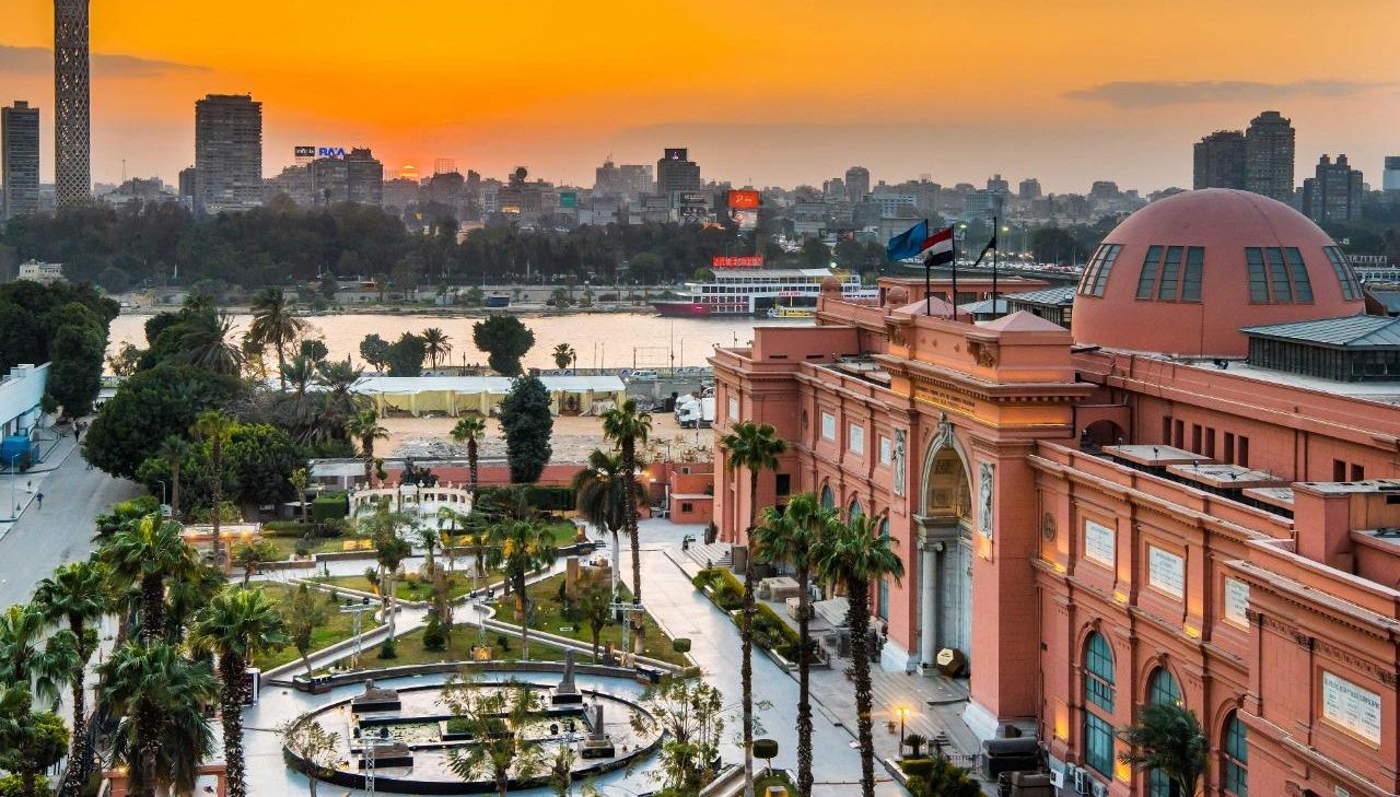 Cidade de Cairo no Egito