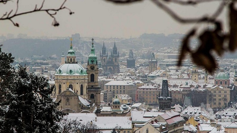Inverno em Praga, República Tcheca