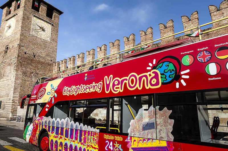 Quanto custa viajar por Verona: ônibus turístico