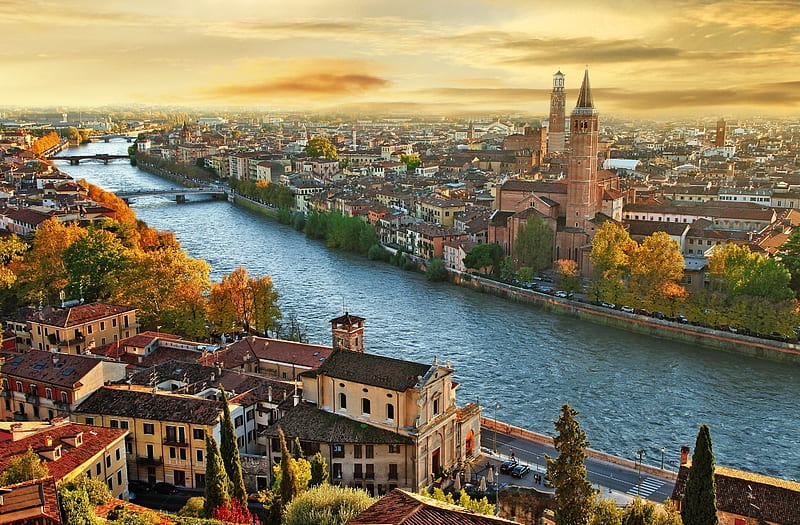 Como é o clima em Verona: outono