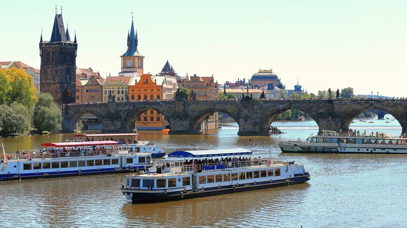 Rio Vltava, Praga, República Tcheca