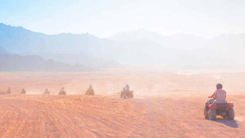 Tour de quadriciclo pelo deserto do Sinai